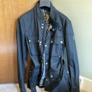 Belstaff Roadmaster Waxed Black Size 52 (X-Large)